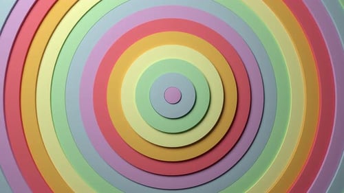 Regenbogen-Wellen