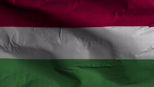 Flagge Ungarns texturierter wehender Hintergrund 4K
