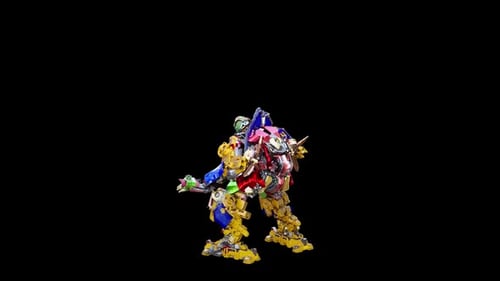 93 Roboter stehend Jump HD