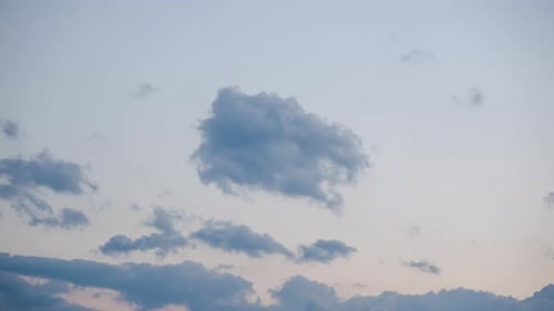 Dramatic Sky Time Lapse with Gradient Clouds