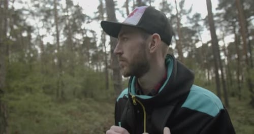Junger Wandermann