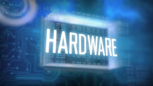 Digital Hud Background Hardware