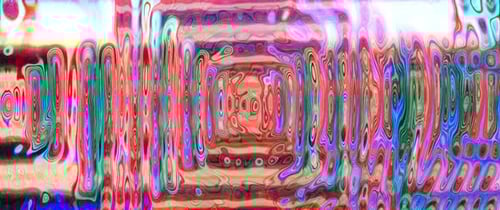 Abstract Glitch Digital Color Transition Motion Background