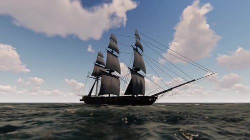 Galeón de vela