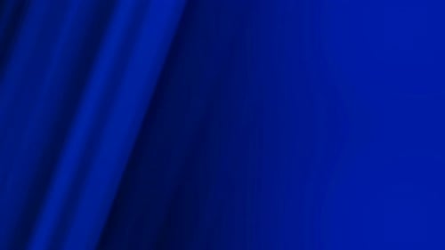 Abstract Fluid Blue Waves Background Animation