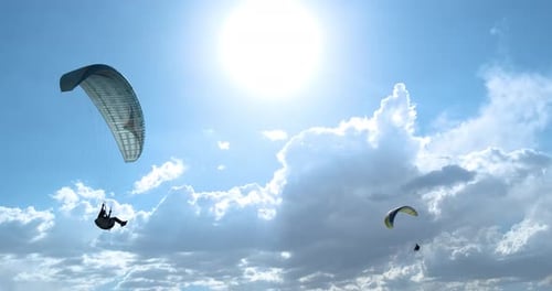 Flights with Paragliding