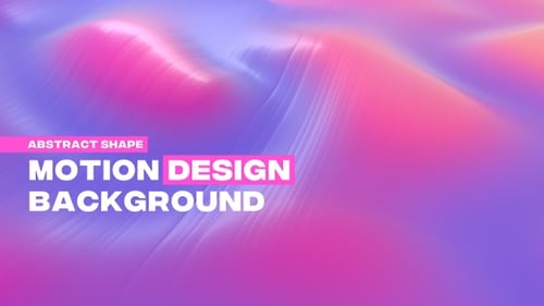 Soft Flowing Colorful Shape Background