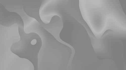 Abstract Fluid Gray Shapes Background Loop Animation