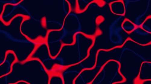 Abstract Background Red Neon Lines