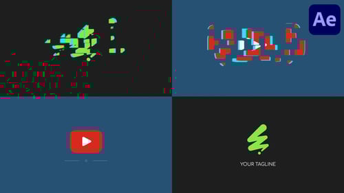 Block Logo Reveal for After Effects