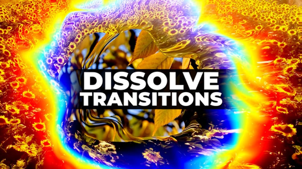 Color Dissolve Transitions, Broadcast Packages ft. dissolve ...