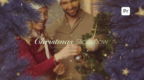 Festive Christmas and New Year Holiday Photo Slideshow