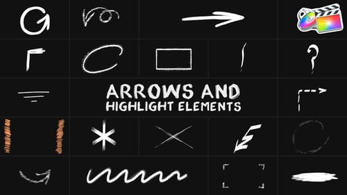 Arrows And Highlight Elements for FCPX