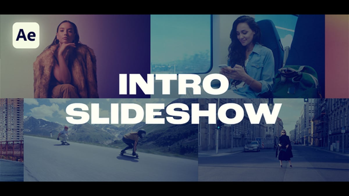 Dynamic Text Slideshow Opener with Modern Typography, Openers ft ...