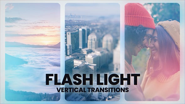 Flash Light Transitions, Elements ft. flash & after effects - Envato
