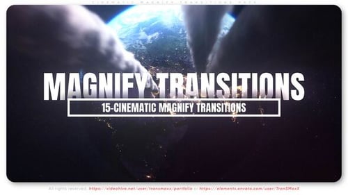 Cinematic Magnify Transitions Pack