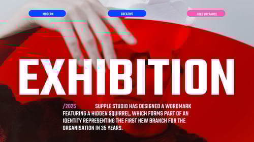 Dynamic Kinetic Typographic Opener for Modern Event Promotions