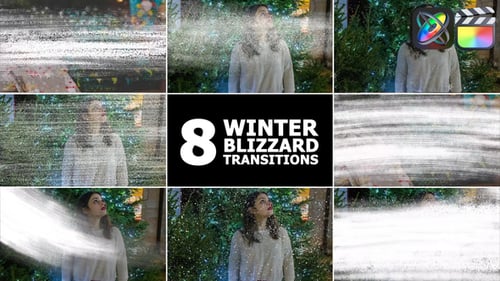 Winter Blizzard Transitions | FCPX