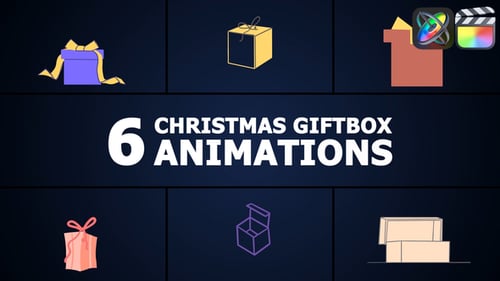 Christmas Giftbox Animations | FCPX