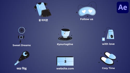 Sweet Dreams Animations for After Effects