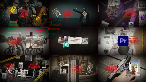 Crime Title Sequence