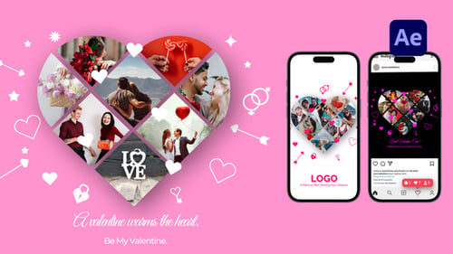 Introducción al collage de fotos de San Valentín