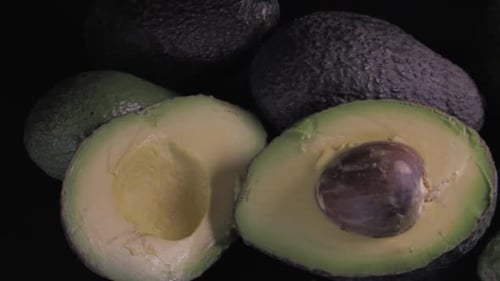 Close Up of Fresh Avocadoes