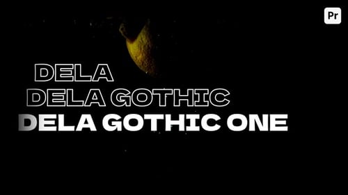 Bold Dynamic Text Animations for Modern Title Reveals