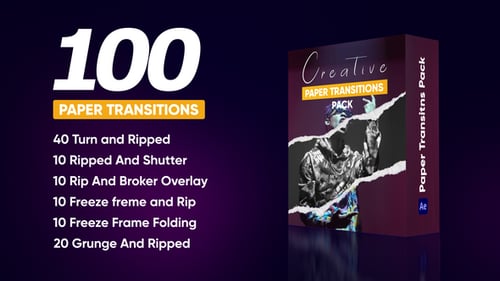 Creative Paper Transitions Pack