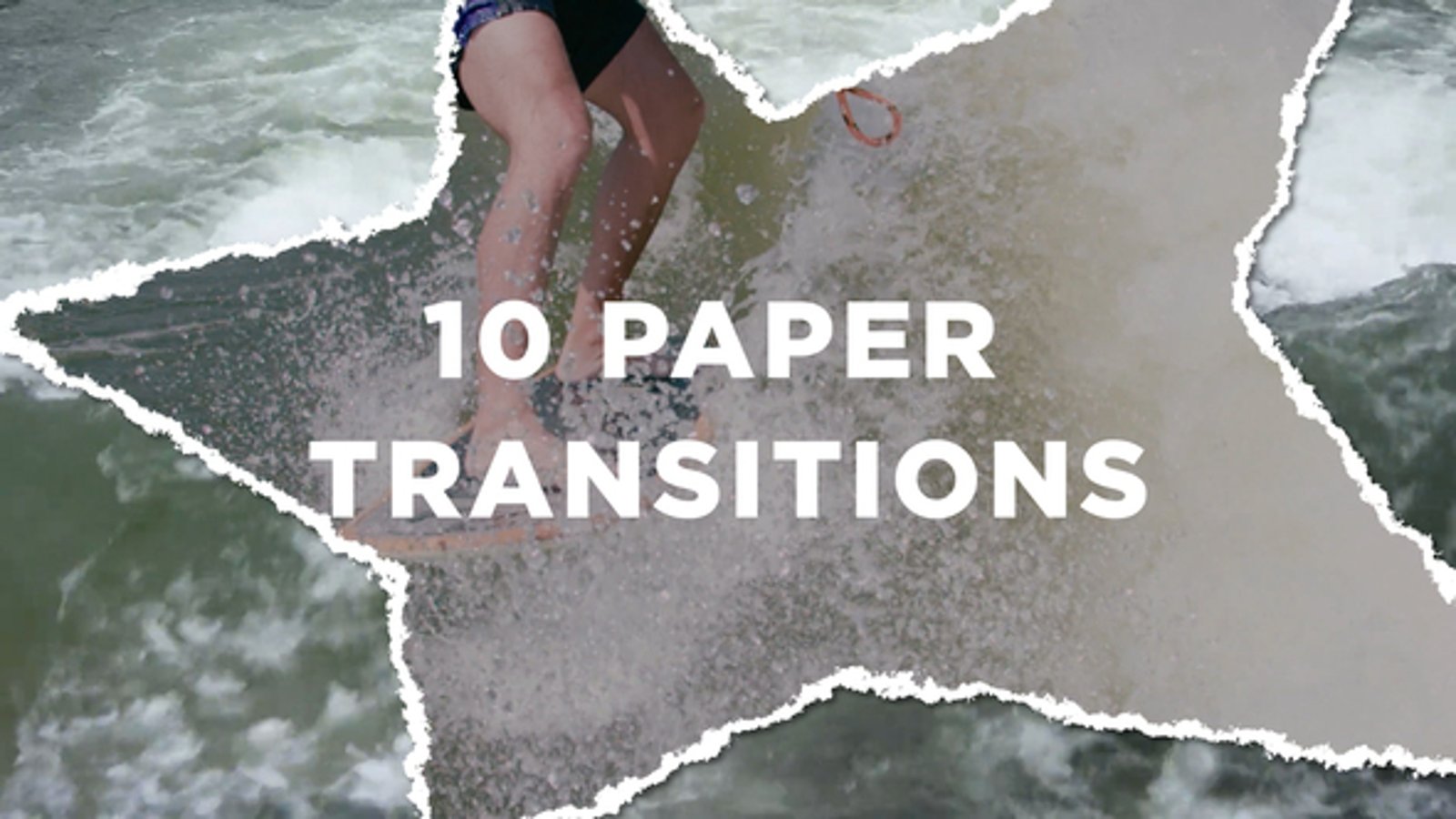 10 Paper Transitions, Elements ft. tear transition & collage - Envato
