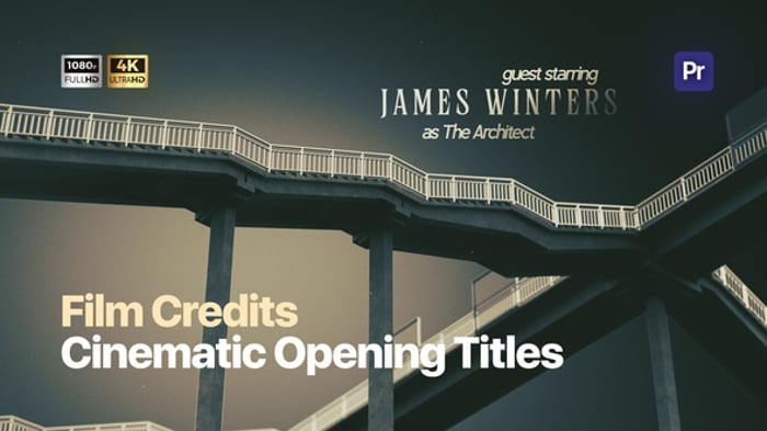 Dramatic Cinematic Film Opening Titles Sequence, Openers ft. film title ...