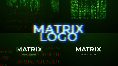 Matrix Logo Reveal | MOGRT