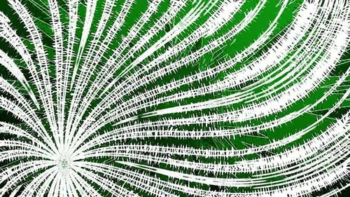 Dynamic Radial Sketch Lines Abstract Background Animation