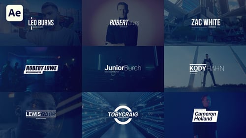 Kreative Titel Typografie