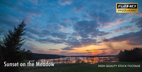 Sunset on the Meadow