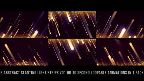 Bandes lumineuses obliques dorées V01
