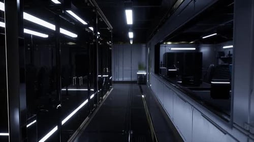 Futuristic Office and Communication Network Center