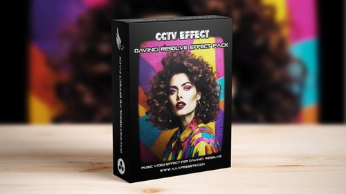 CCTV CRT Effect for DaVinci Resolve