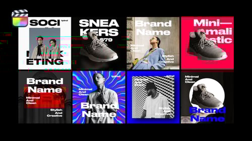 Minimal Vertical Social Media Post Template