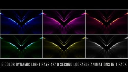 Dynamic Glowing Light Beam Tunnel Backgrounds Pack