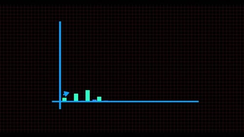Business graph growing success. _02