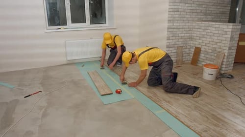 Laying Laminate