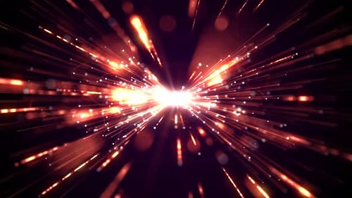 Energie-Explosion. Geschleift. 60 Fps