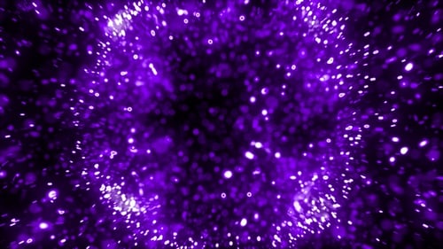 Purple Particles Explosion V2