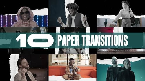 Paper Transitions | Freeze Style | 4K