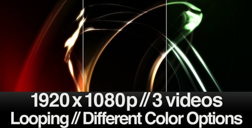 3D Dark Matter Background - Series of 3 Looping