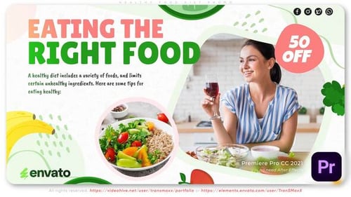 Healthy Food Diet Promo