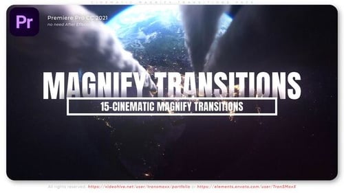 Cinematic Magnify Transitions Pack