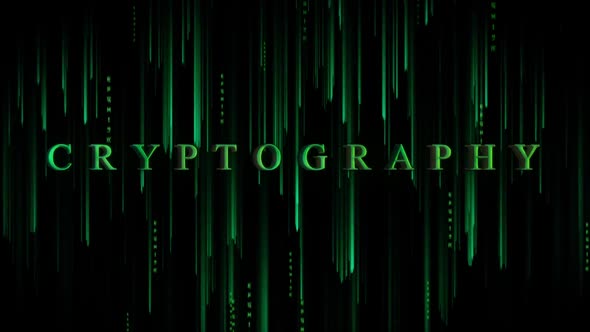 Digital Cyber Background Cryptography, Backgrounds Motion Graphics ft ...