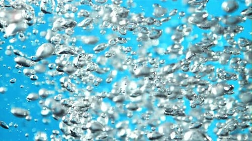 Air Bubbles Under Water